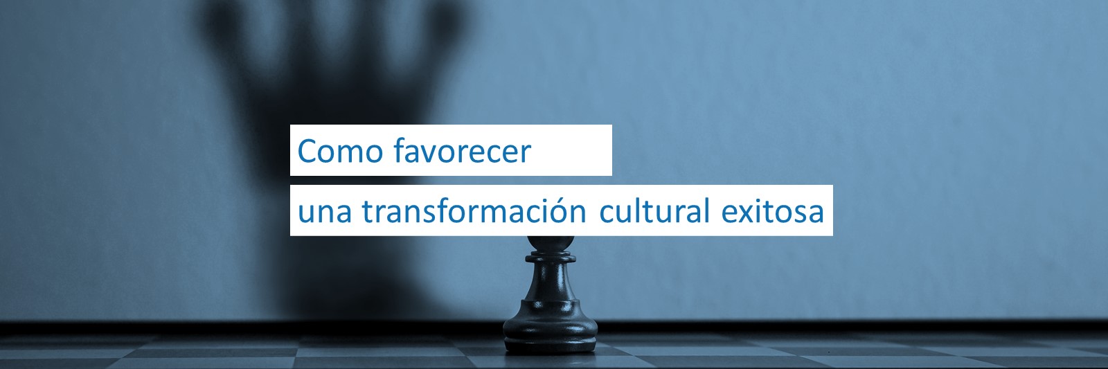 Como favorecer una transformación cultural exitosa