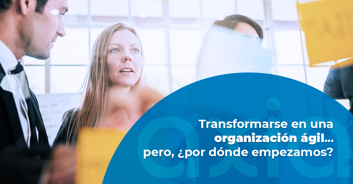 Transformarse en una organización ágil… pero, ¿por dónde empezamos?